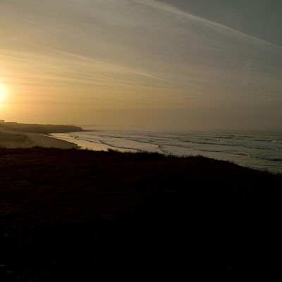 Matin lumineux sur l'océan