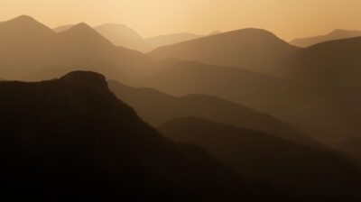 Après-jour, ciel d'or