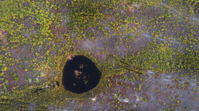 Vue depuis le ciel d'Aquitaine